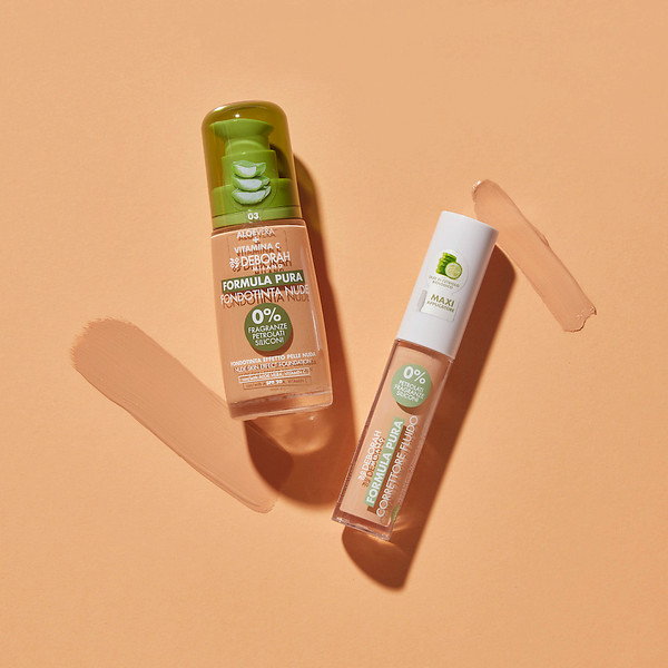 Изображение товара Тональный крем Deborah Milano Formula Pura Nude Foundation тон 02 (30мл)