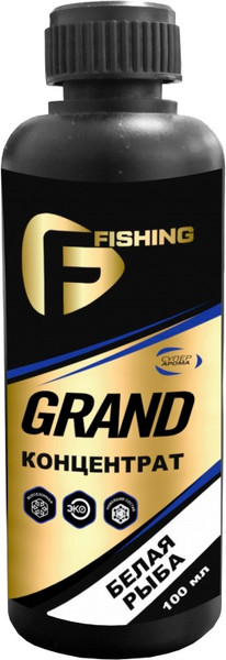 Изображение товара Ароматизатор рыболовный F-Fishing Концентрат Grand PRFV106 (100мл, белая рыба)