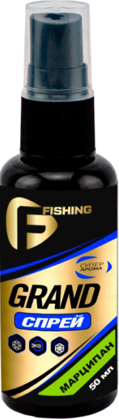 Изображение товара Ароматизатор рыболовный F-Fishing Спрей Grand PRFV112 (50мл, марципан)