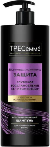 Изображение товара Шампунь для волос Tresemme Восстановление и защита (1л)