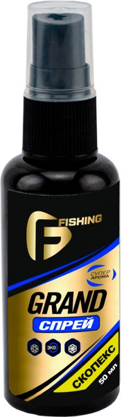 Изображение товара Ароматизатор рыболовный Flagman Fishing Спрей Grand PRFV081 (50мл, скопекс)