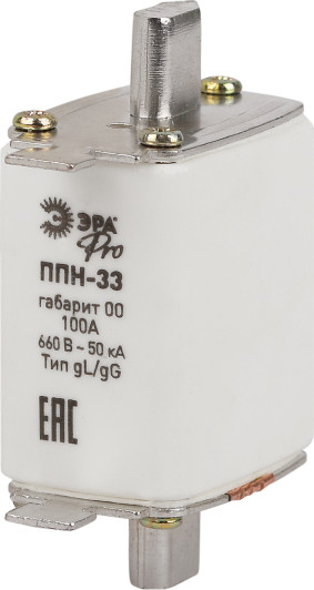 Изображение товара Предохранитель плавкий ЭРА Pro ppn-33-00-100 ППН-33 / Б0064019