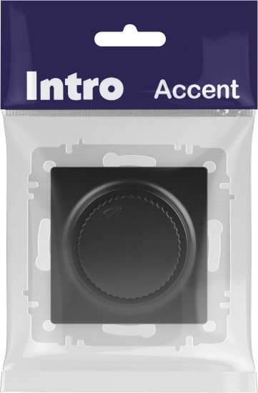 Изображение товара Диммер INTRO Accent 6-401-05 / Б0063679 (антрацит)