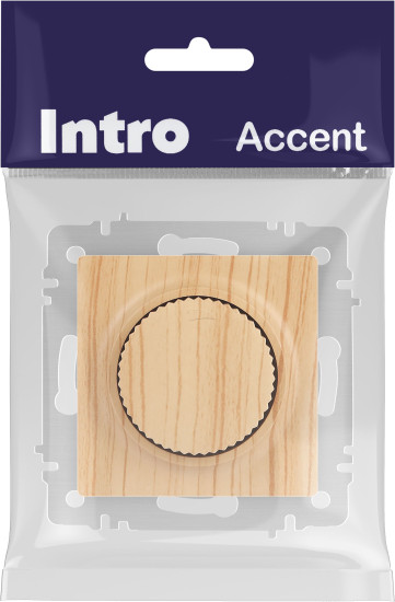 Изображение товара Диммер INTRO Accent 6-401-11 / Б0063688 (сосна)