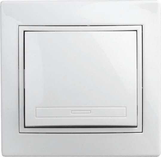 Изображение товара Выключатель INTRO Plano 1-109-01 / Б0053830 (белый)