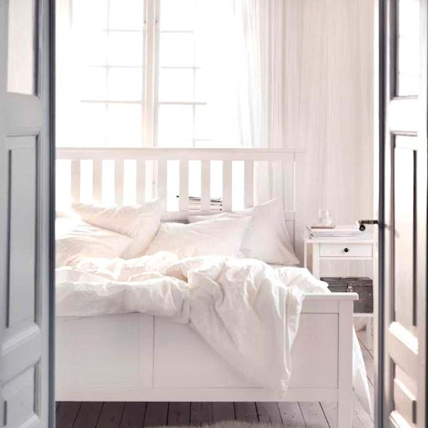 Изображение товара Двуспальная кровать ММЦ Кантри 160x200 (белый лак)