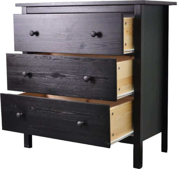 Изображение товара Комод Dipriz Хемнес Д.20024.2 (черный)