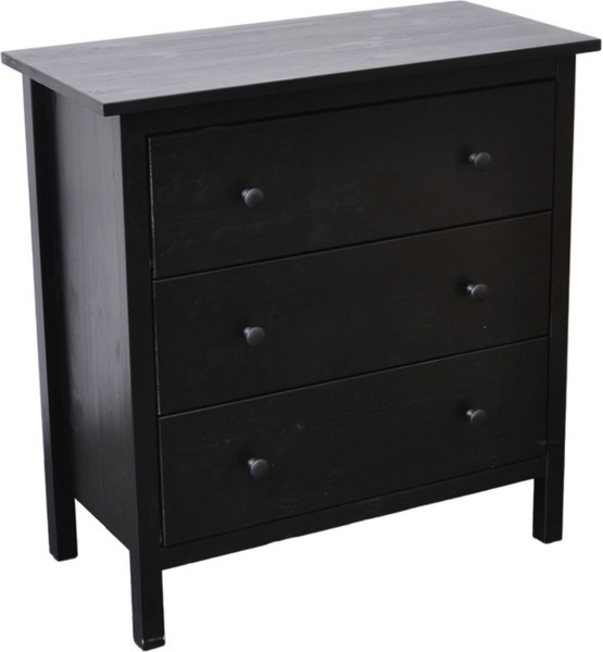 Изображение товара Комод Dipriz Хемнес Д.20024.2 (черный)