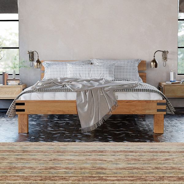 Изображение товара Двуспальная кровать Dipriz Дубовая классика Д.83059.1 (дуб масло)