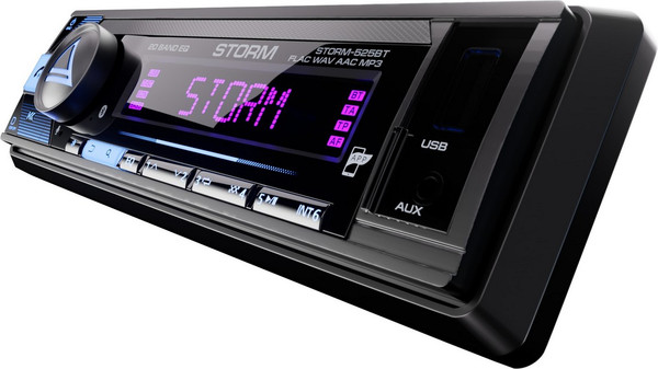 Изображение товара Бездисковая автомагнитола AURA Storm 525BT