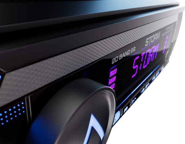 Изображение товара Бездисковая автомагнитола AURA Storm 525BT