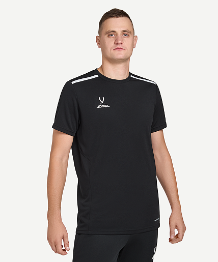 Изображение товара Футболка игровая футбольная Jogel Division Training Tee (L, черный)
