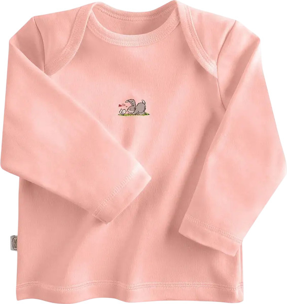 Изображение товара Лонгслив для малышей Наша мама С длинным рукавом 44419/68 (розовый)