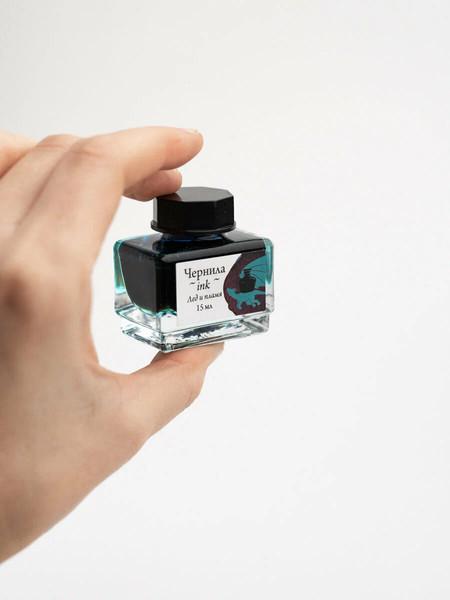 Изображение товара Чернила для перьевой ручки Малевичъ 195196 (15мл, лед и пламя)