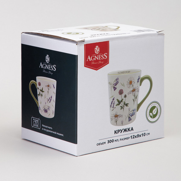 Изображение товара Кружка Agness Flower Story 358-2169