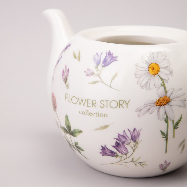 Изображение товара Заварочный чайник Agness Flower Story 358-2174
