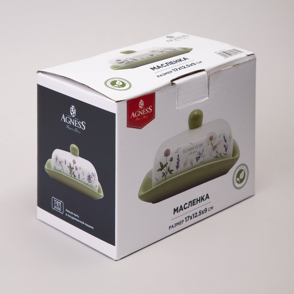 Изображение товара Масленка Agness Flower Story 358-2175