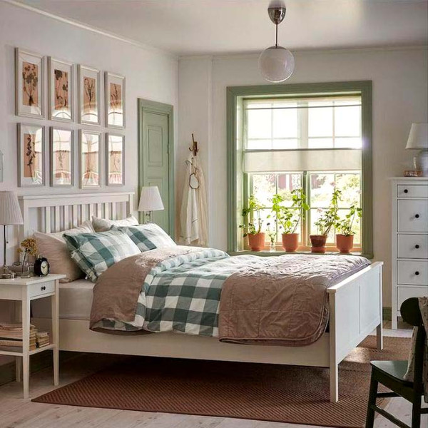 Изображение товара Каркас кровати ММЦ Кантри 180x200 (белый лак)