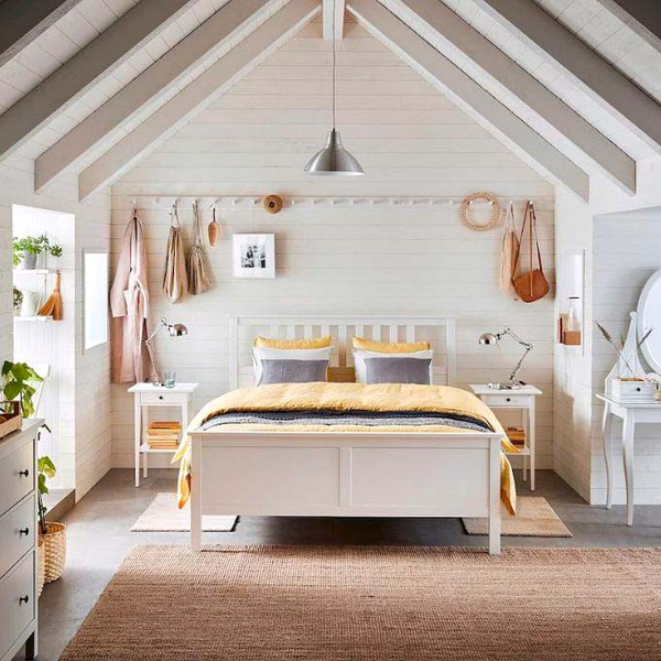 Изображение товара Каркас кровати ММЦ Кантри 180x200 (белый лак)