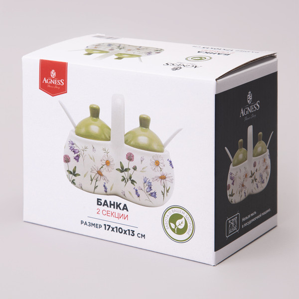 Изображение товара Емкость для хранения Agness Flower Story 358-2191