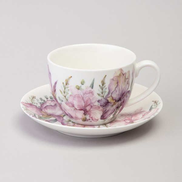Изображение товара Чашка с блюдцем Lefard Irises 425-148