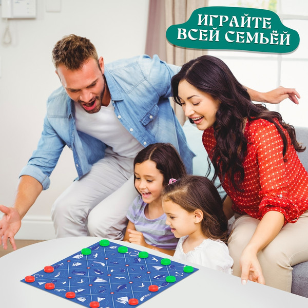 Изображение товара Набор настольных игр Лас Играс Kids. Шашки и коно. 2 в 1 / 7310167