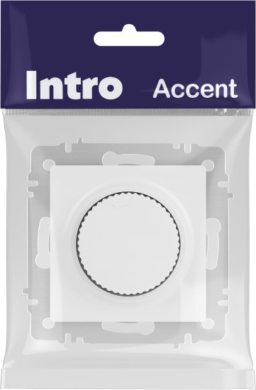 Изображение товара Диммер INTRO Accent 6-401-01М / Б0063671 (белый матовый)