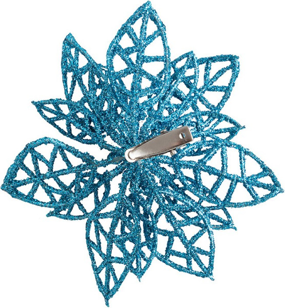 Изображение товара Набор елочных игрушек Волшебная страна Цветок / 007793 (3шт, синий)