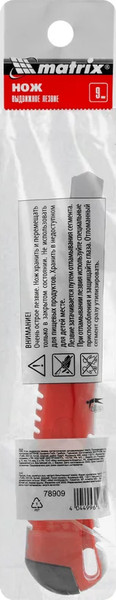 Изображение товара Нож строительный Matrix 78909