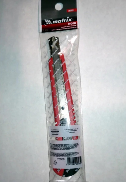 Изображение товара Нож строительный Matrix 78909