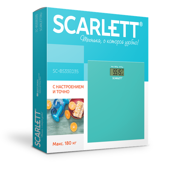 Изображение товара Напольные весы электронные Scarlett SC-BS33E035