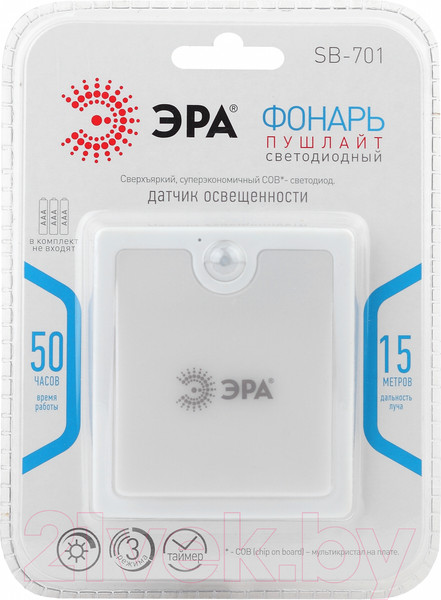 Изображение товара Фонарь ЭРА SB-701 + датчик
