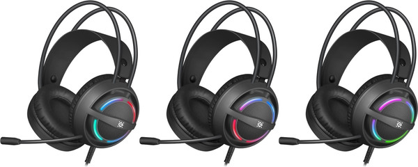 Изображение товара Наушники-гарнитура Defender Dexter RGB / 64595