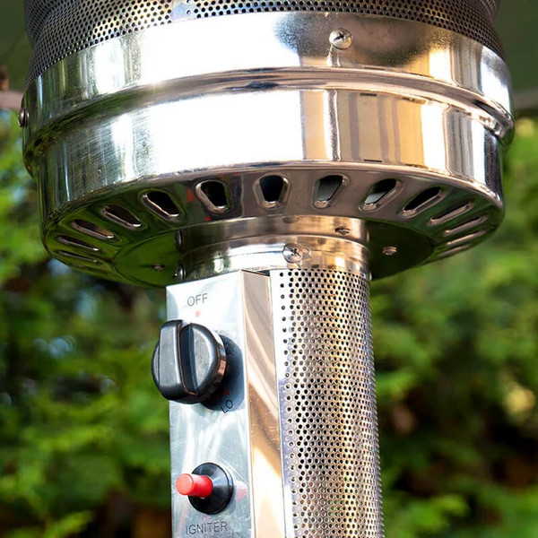 Изображение товара Уличный инфракрасный газовый обогреватель Springhouse FSD-A-PC (черный)