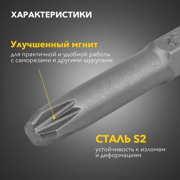 Изображение товара Набор бит Kranz KR-92-0420 (10шт)