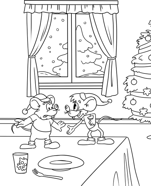 Изображение товара Раскраска АСТ Зимние приключения кота Леопольда, мягкая обложка