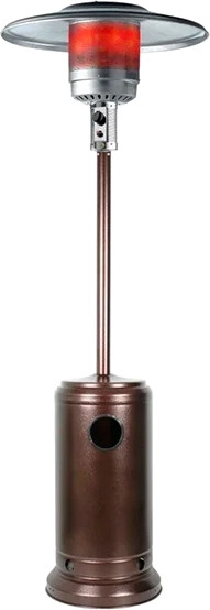 Изображение товара Уличный инфракрасный газовый обогреватель Springhouse FSD-A-PCBROWN (коричневый)