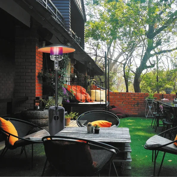 Изображение товара Уличный инфракрасный газовый обогреватель Springhouse FSD-A-PCBROWN (коричневый)