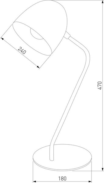 Изображение товара Настольная лампа TK Lighting Soho Black 5036