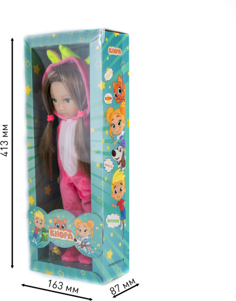 Изображение товара Кукла Knopa Мишель на пижамной вечеринке / 85064