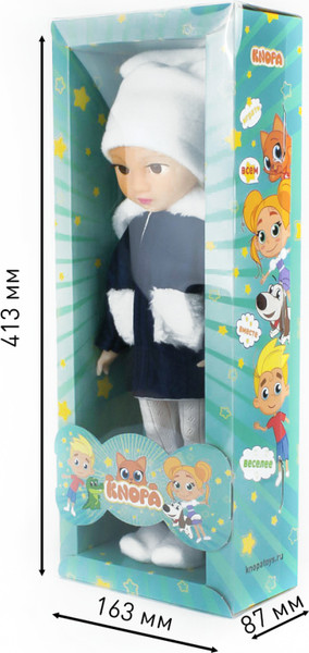 Изображение товара Кукла Knopa Элис зимняя / 85081
