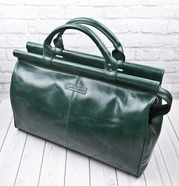 Изображение товара Сумка дорожная Carlo Gattini Premium Veano / 4004-11 (темно-зеленый)