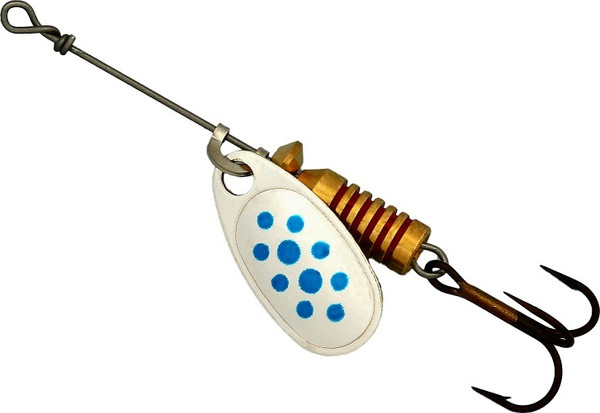 Изображение товара Блесна Mepps Comet 00 Silver/Blue Dots / 529333