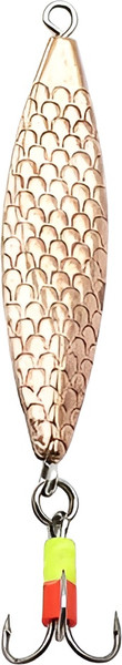 Изображение товара Блесна Yaman Листик с тройником 40мм 5.4г / Я-БВ84 (никель/медь)