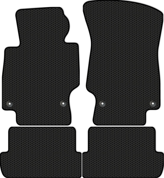 Изображение товара Комплект ковриков для авто Alicosta 2179_1 для Audi TT RS кабриолет/купе/8J 2009-2014 (EVA соты, черный)