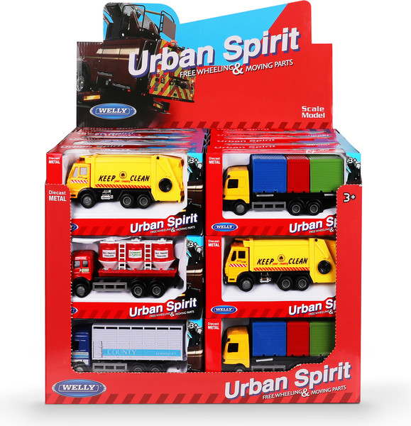 Изображение товара Автомобиль игрушечный Welly Грузовик / EP94610-24WD(B)