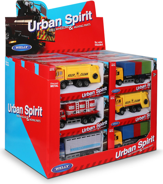 Изображение товара Автомобиль игрушечный Welly Грузовик / EP94610-24WD(B)