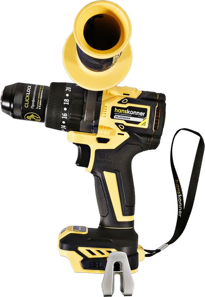 Изображение товара Аккумуляторная дрель-шуруповерт Hanskonner HCD18165BL