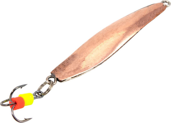 Изображение товара Блесна Yaman Пиявка с тройником 40мм 5.1г / Я-БВ218 (никель/медь)