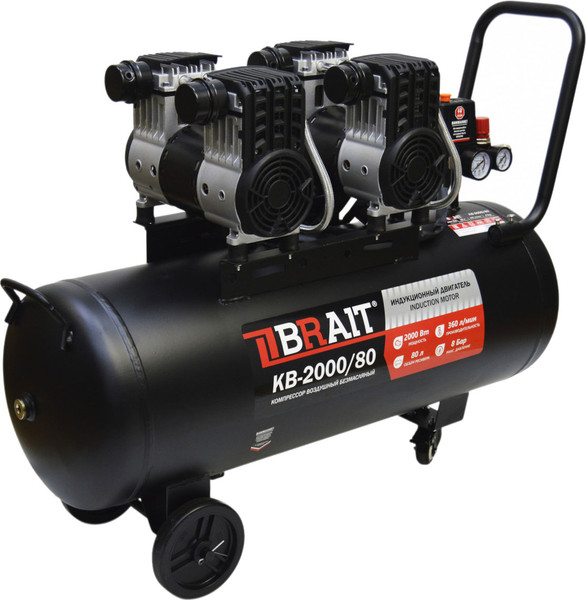 Изображение товара Воздушный компрессор Brait KB-2000/80